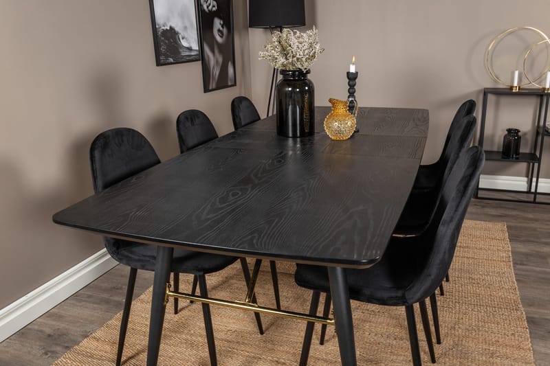 Rektangulär matgrupp Venture Home - Møbler - Borde - Spisebordssæt