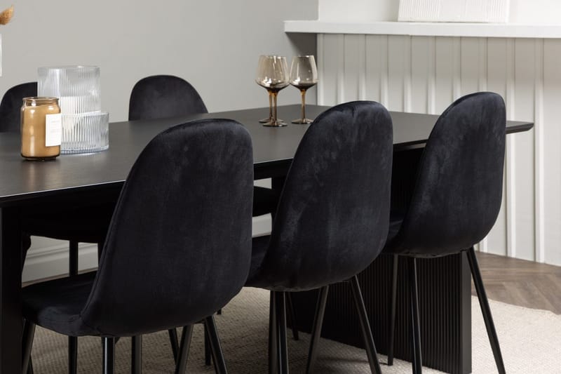 Rektangulär matgrupp Venture Home - Møbler - Borde - Spisebordssæt