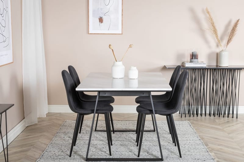 Rektangulär matgrupp Venture Home - Møbler - Borde - Spisebordssæt
