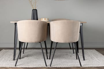 Rektangulär matgrupp Venture Home - Møbler - Borde - Spisebordssæt