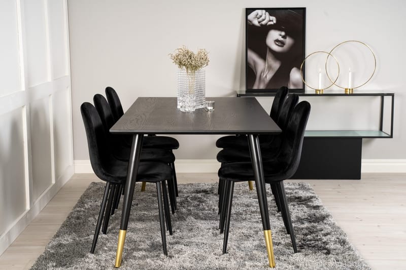 Rektangulär matgrupp Venture Home - Møbler - Borde - Spisebordssæt