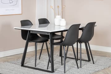 Rektangulär matgrupp Venture Home - Møbler - Borde - Spisebordssæt