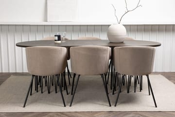 Rektangulär matgrupp Venture Home - Møbler - Borde - Spisebordssæt