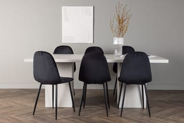 Rektangulär matgrupp Venture Home - Møbler - Borde - Spisebordssæt