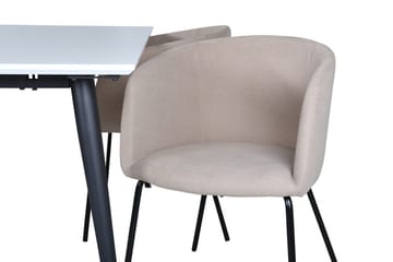 Rektangulär matgrupp Venture Home - Møbler - Borde - Spisebordssæt