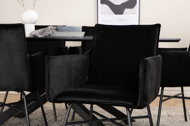 Rektangulär matgrupp Venture Home - Møbler - Borde - Spisebordssæt