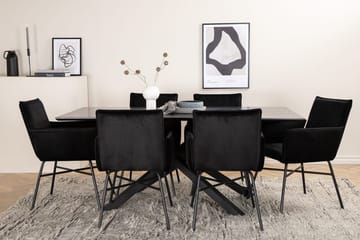 Rektangulär matgrupp Venture Home - Møbler - Borde - Spisebordssæt