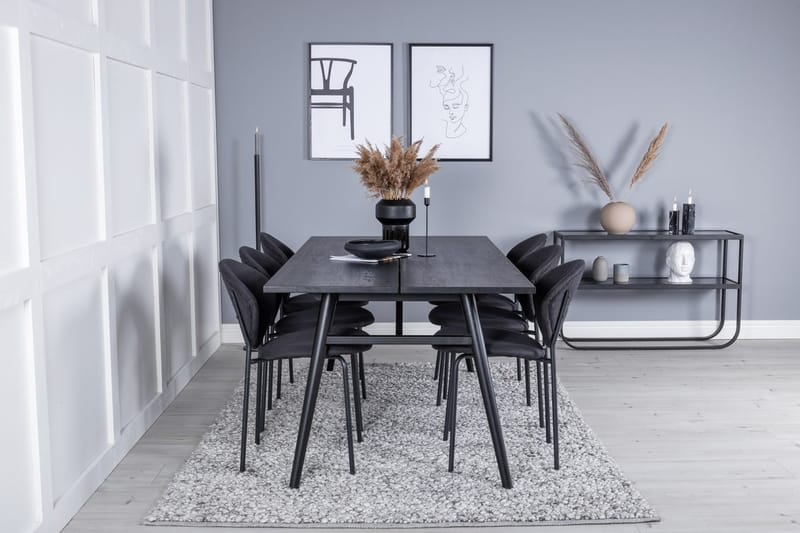 Rektangulär matgrupp Venture Home - Møbler - Borde - Spisebordssæt