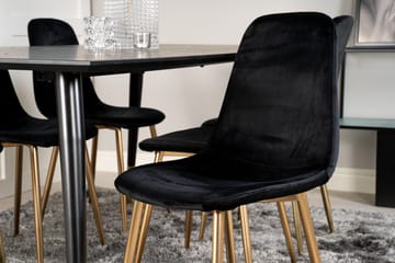 Rektangulär matgrupp Venture Home - Møbler - Borde - Spisebordssæt