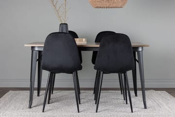 Rektangulär matgrupp Venture Home - Møbler - Borde - Spisebordssæt