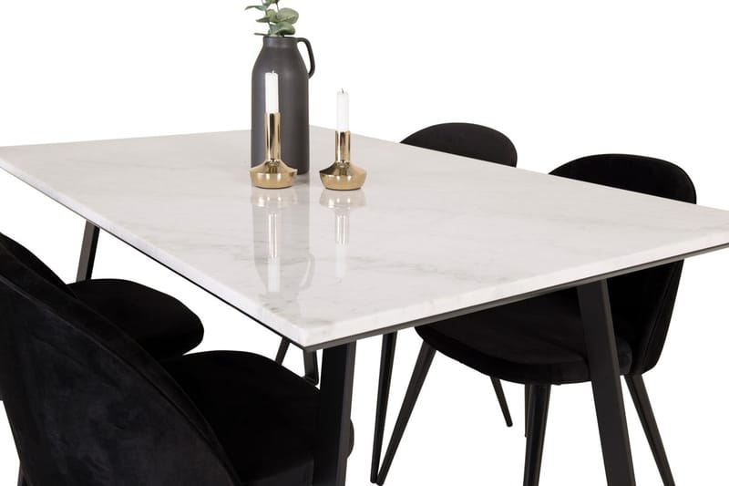 Rektangulär matgrupp Venture Home - Møbler - Borde - Spisebordssæt