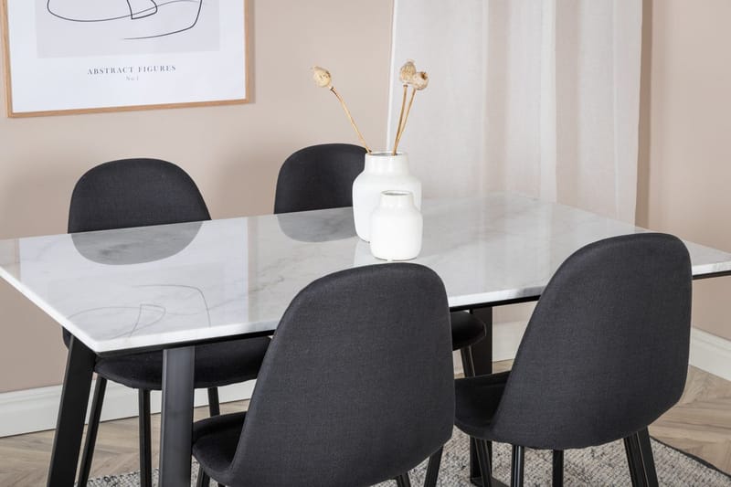Rektangulär matgrupp Venture Home - Møbler - Borde - Spisebordssæt