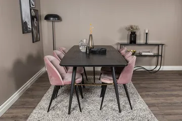 Rektangulär matgrupp Venture Home - Møbler - Borde - Spisebordssæt