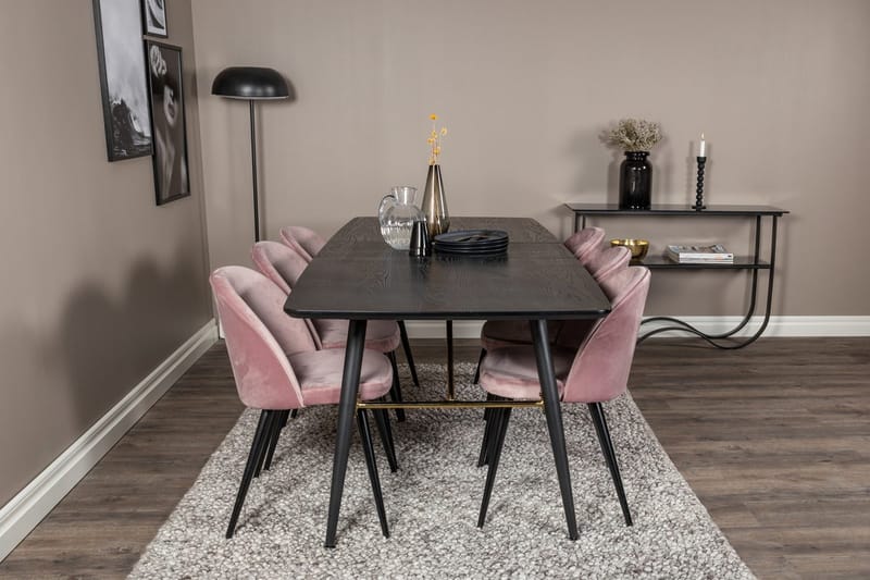 Rektangulär matgrupp Venture Home - Møbler - Borde - Spisebordssæt