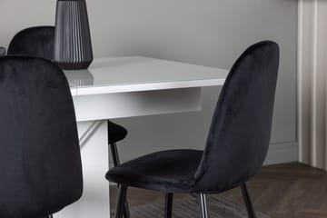 Rektangulär matgrupp Venture Home - Møbler - Borde - Spisebordssæt