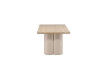 Rektangulært spisebord Olivia - Beige, 210x100x75 - Møbler - Borde - Spisebord og køkkenbord