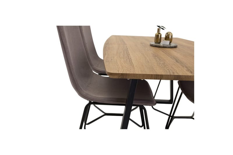 Rektangulært spisestuesæt Inca, X - Møbler - Borde - Spisebordssæt