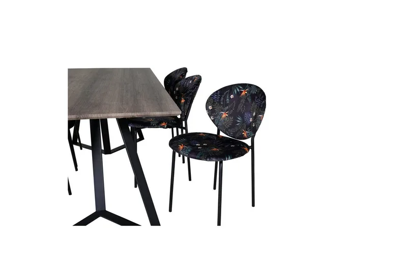 Rektangulært spisestuesæt Marina, Vault - Møbler - Borde - Spisebordssæt