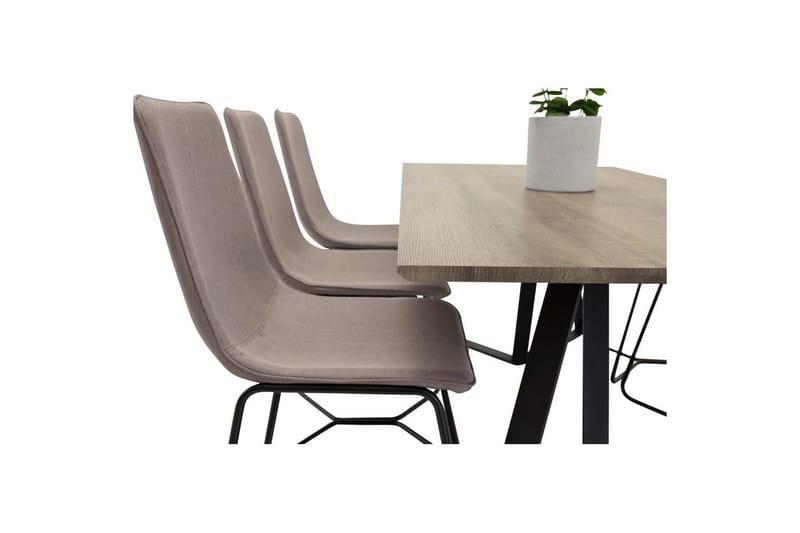 Rektangulært spisestuesæt Marina, X - Møbler - Borde - Spisebordssæt