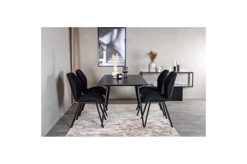 Rektangulært spisestuesæt Silar, Gemma - Møbler - Borde - Spisebordssæt