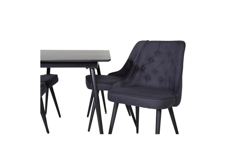 Rektangulært spisestuesæt Silar, Velvet Deluxe - Møbler - Borde - Spisebordssæt