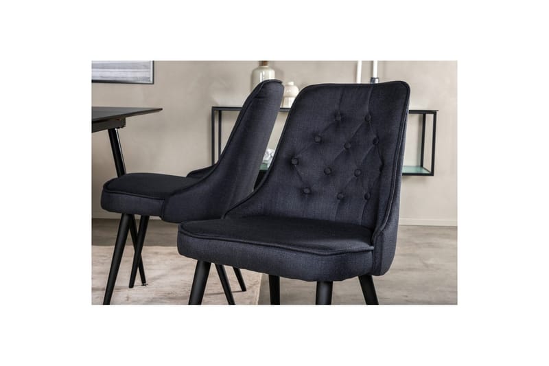 Rektangulært spisestuesæt Silar, Velvet Deluxe - Møbler - Borde - Spisebordssæt