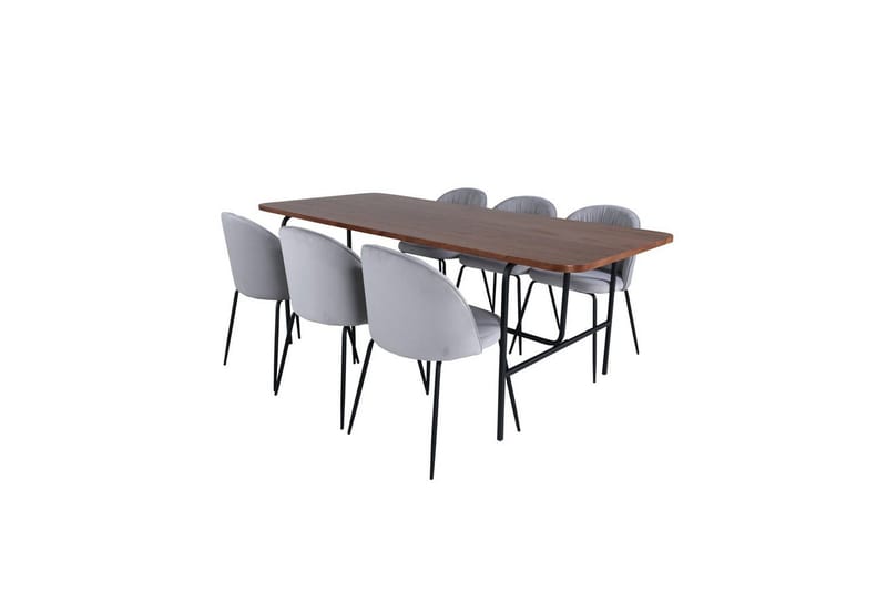 Rektangulært spisestuesæt Uno, Wrinkles, undefined