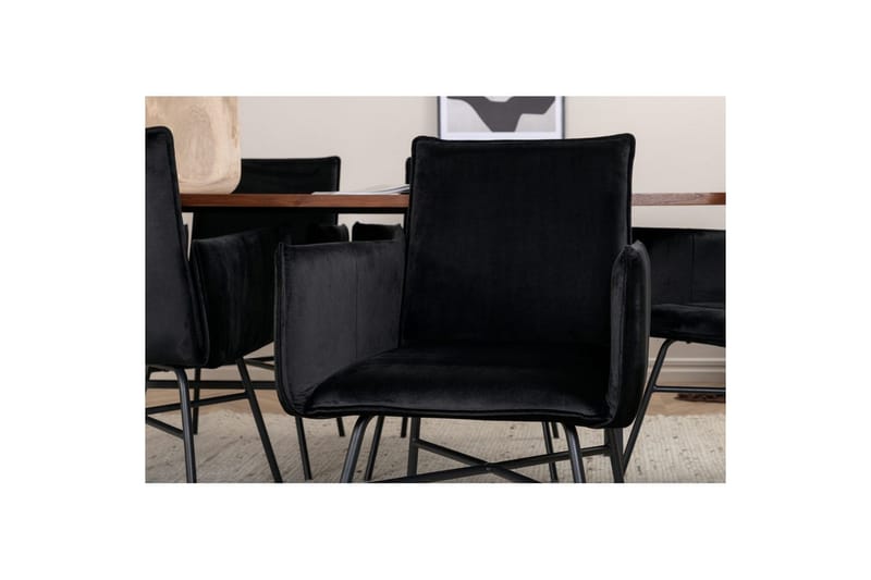 Rektangulært spisestuesæt Uno, Petra - Møbler - Borde - Spisebordssæt