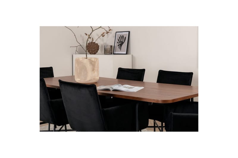 Rektangulært spisestuesæt Uno, Petra - Møbler - Borde - Spisebordssæt