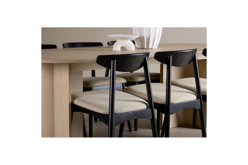 Rektangulært spisestuesæt Ven, Tyresö - Beige - Møbler - Borde - Spisebordssæt