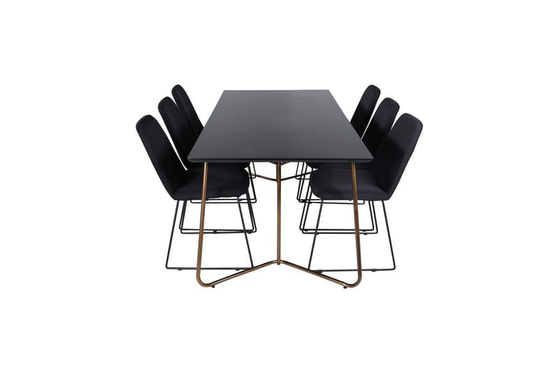 Rektangulært spisestuesæt Petra, Muce - Møbler - Borde - Spisebordssæt