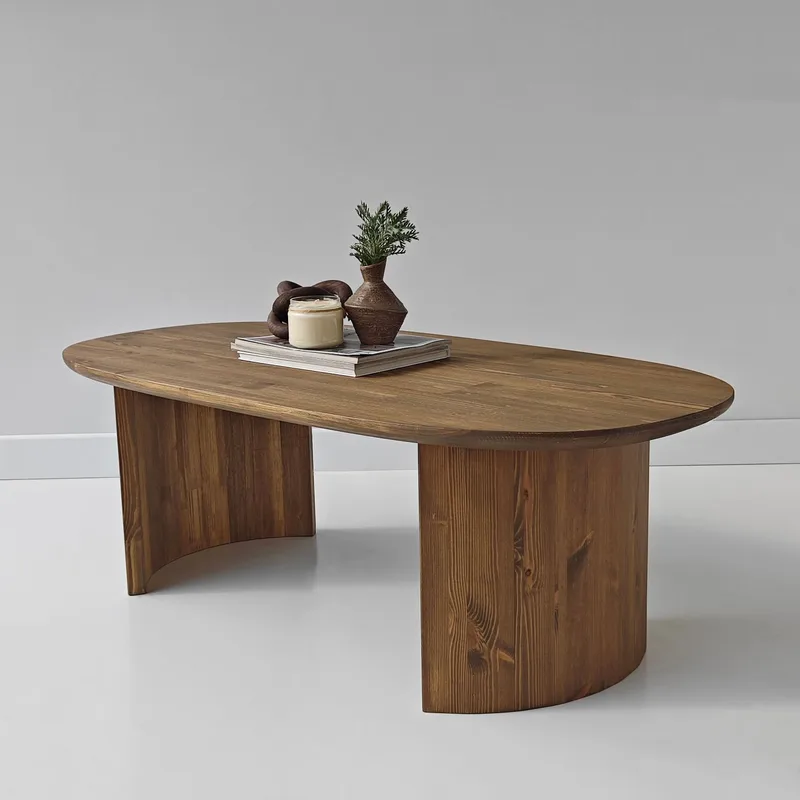 Renvik Sofabord 120x40x60 cm - Valnød - Møbler - Borde - Sofabord