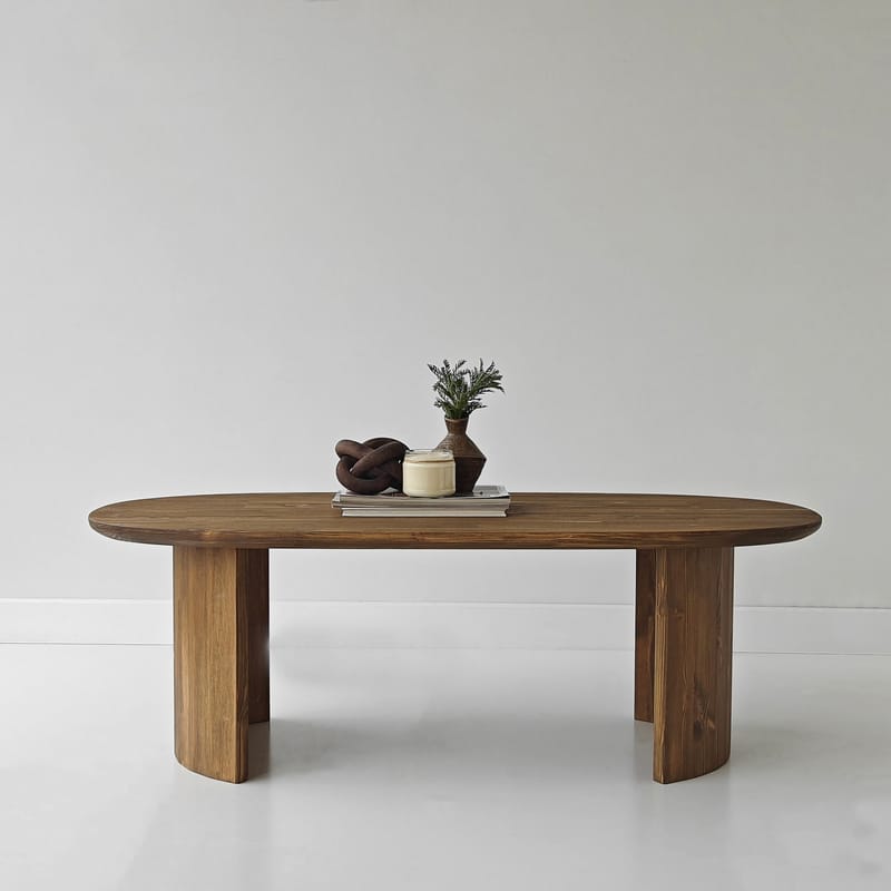 Renvik Sofabord 120x40x60 cm - Valnød - Møbler - Borde - Sofabord