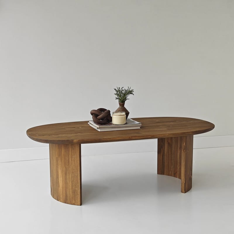 Renvik Sofabord 120x40x60 cm - Valnød - Møbler - Borde - Sofabord