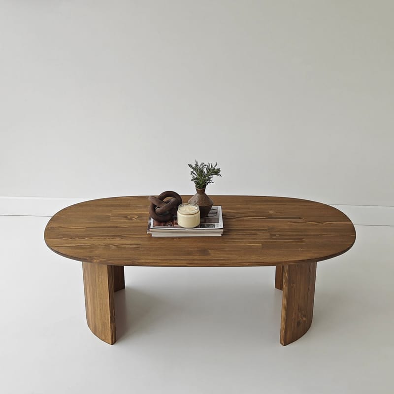 Renvik Sofabord 120x40x60 cm - Valnød - Møbler - Borde - Sofabord