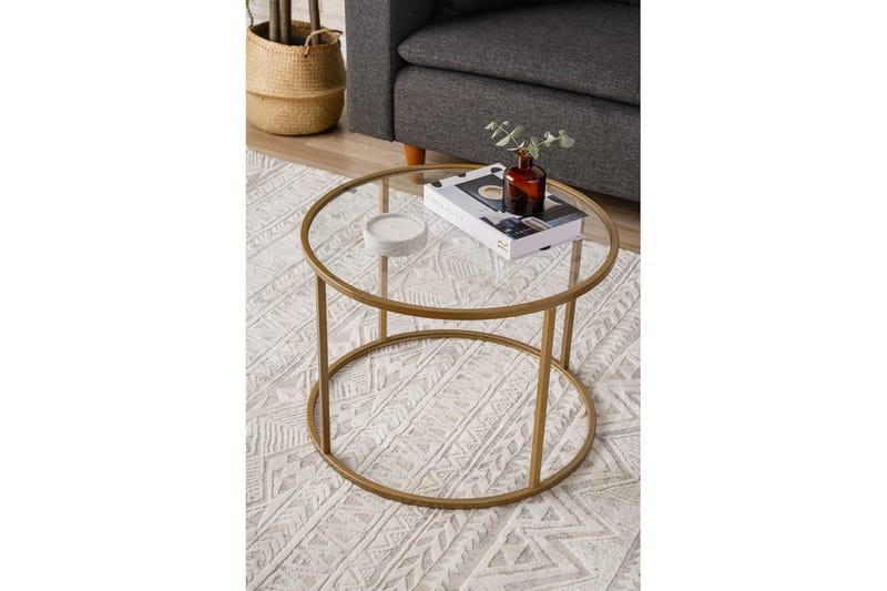 Retzow Sofabord 60 cm - Guld - Møbler - Borde - Sofabord