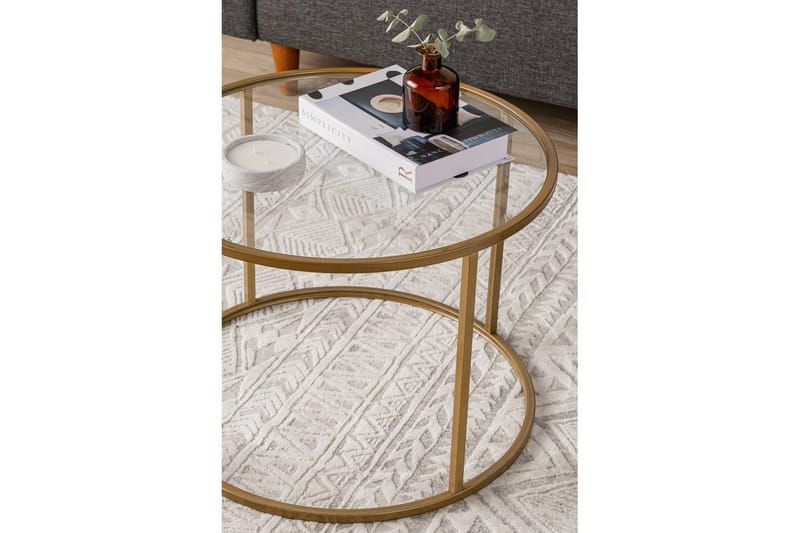 Retzow Sofabord 60 cm - Guld - Møbler - Borde - Sofabord