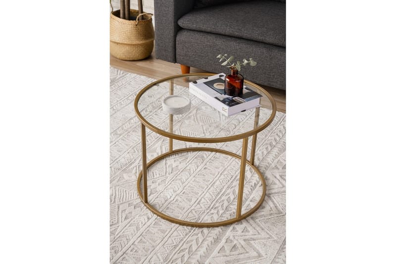 Retzow Sofabord 60 cm - Guld - Møbler - Borde - Sofabord