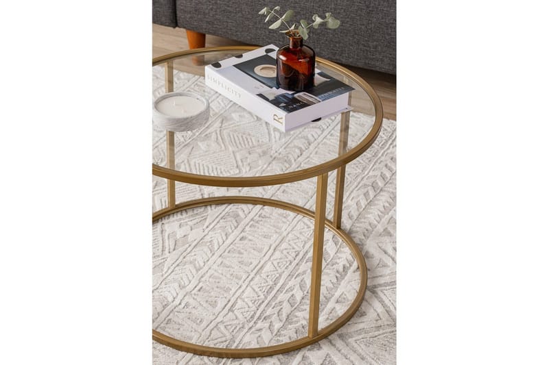 Retzow Sofabord 60 cm - Guld - Møbler - Borde - Sofabord