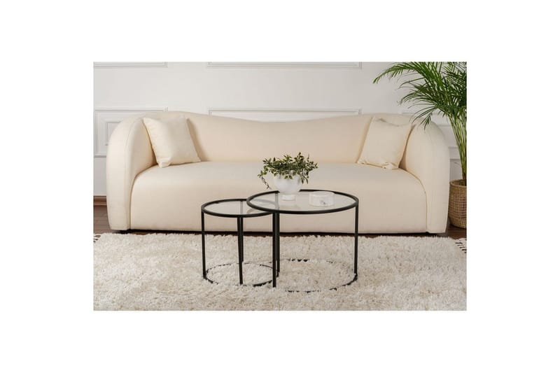 Retzow Sofabord 60 cm - Sort - Møbler - Borde - Sofabord