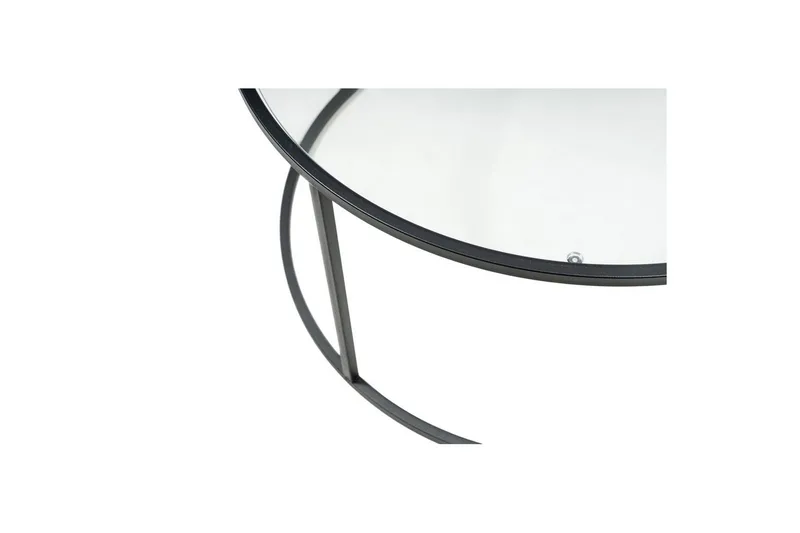 Retzow Sofabord 80 cm - Sort - Møbler - Borde - Sofabord