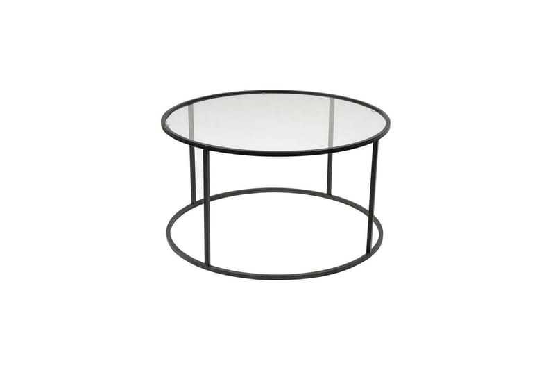 Retzow Sofabord 80 cm - Sort - Møbler - Borde - Sofabord