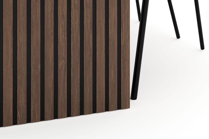 Richeto Oval Spisegruppe Røget Eg 240 cm med 6 Evelina Spisestole - Røget eg - Møbler - Borde - Spisebordssæt