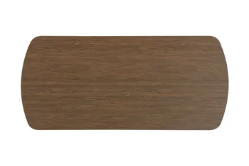 Richeto Ribbet Spisebord 180x100 cm med Træ- og Røget Eg-udseende - Mørkebrun - Møbler - Borde - Spisebord og køkkenbord