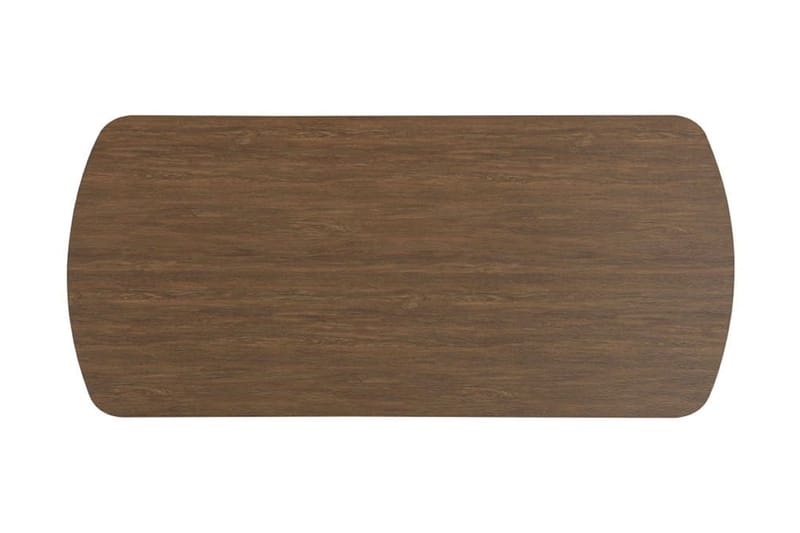 Richeto Ribbet Spisebord 180x100 cm med Træ- og Røget Eg-udseende - Mørkebrun - Møbler - Borde - Spisebord og køkkenbord