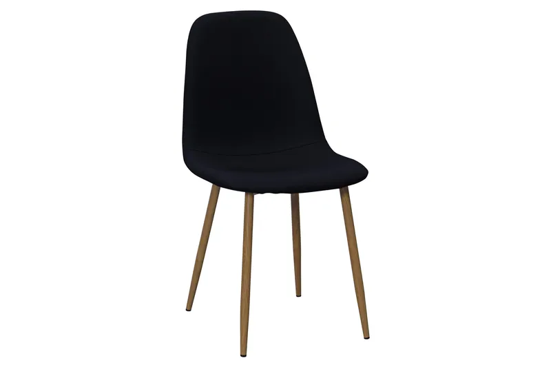 Richeto spisebord 210 cm eg + 8 stk. Nibe stol sort med egeben - Eg - Møbler - Borde - Spisebordssæt
