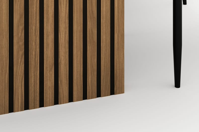 Richeto Spisebord 240 cm med 6 Sawako Stole - Natur - Møbler - Borde - Spisebordssæt