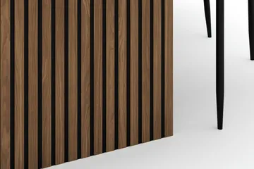 Richeto spisebord 240 cm med 6 Sawako stole - Røget eg - Møbler - Borde - Spisebordssæt