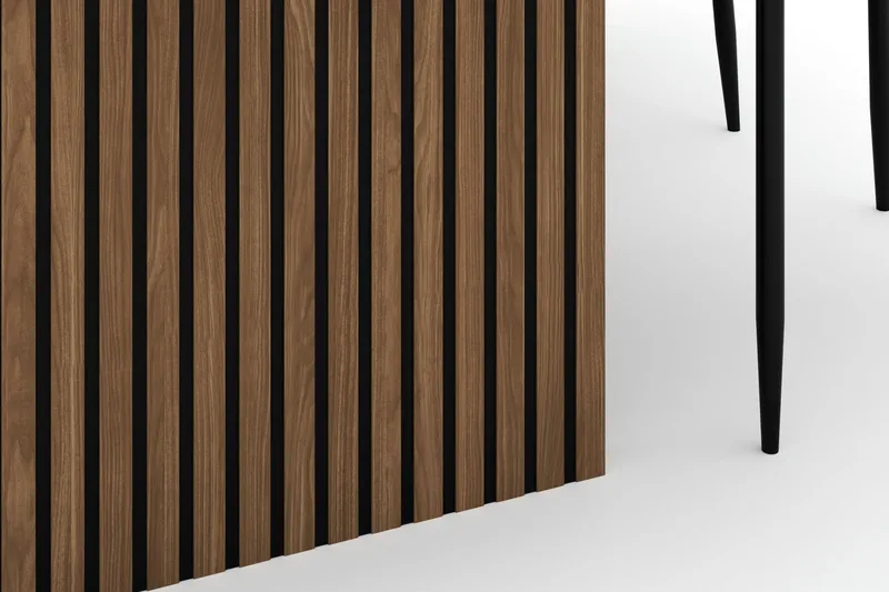 Richeto spisebord 240 cm med 6 Sawako stole - Røget eg - Møbler - Borde - Spisebordssæt