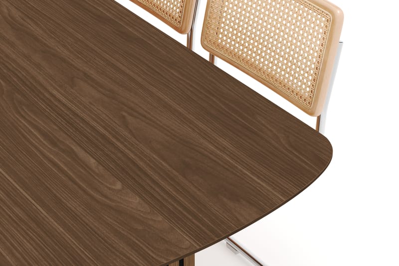 Richeto Spisebord 240 cm med 6 stk Build Matstkolar - Rökt ek - Møbler - Borde - Spisebordssæt